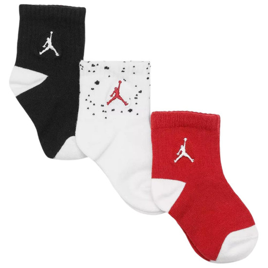 Jordan Βρεφικές κάλτσες Cement Grip Quarter Grippy 3 pairs